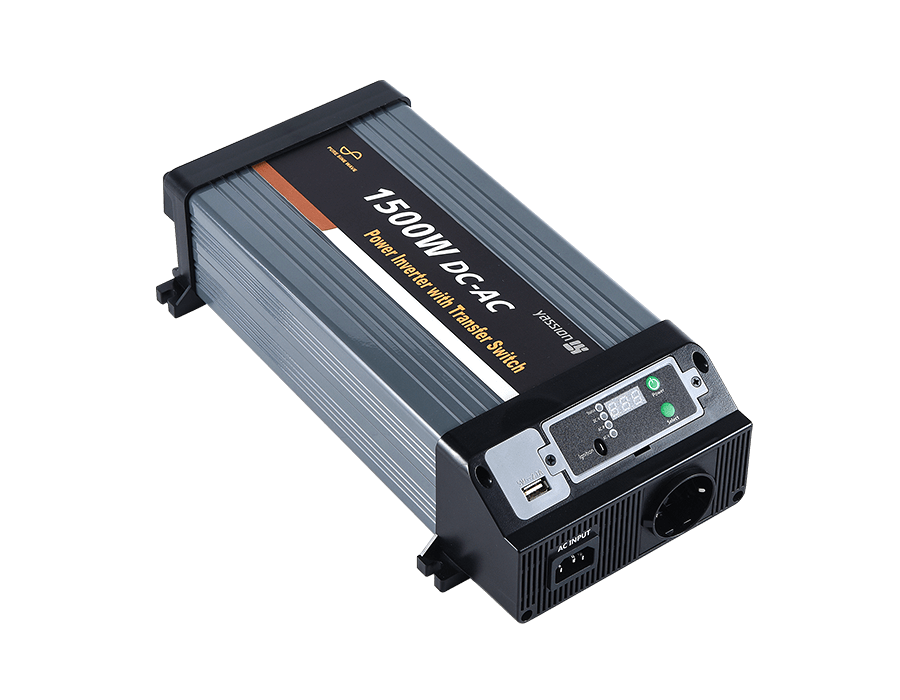 1500W Pure inverter with transfer (removable display)