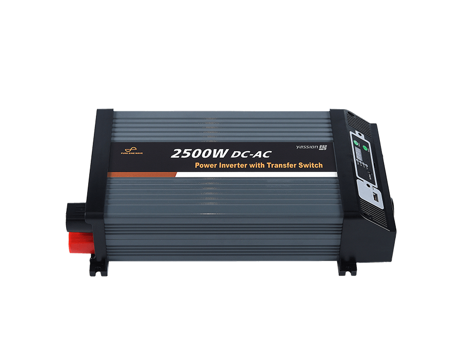 2500W Pure inverter with transfer (removable display)