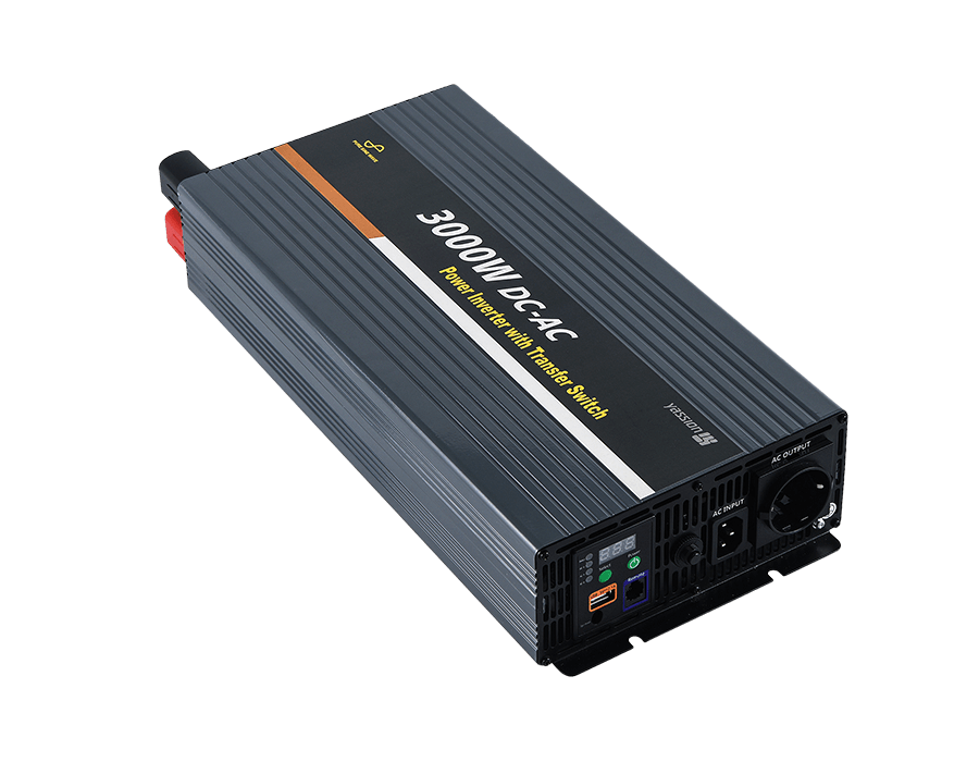 3000W Pure sine inverter with transfer switch